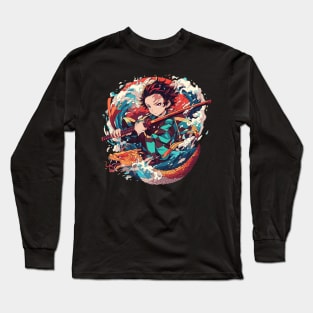 tanjiro Long Sleeve T-Shirt